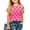 47#Red, variant on gljltg (3 - 14Y) Unisex Big Kids' Casual Round - Neck Short - Sleeve T - Shirt with Dog Paw Tie - Dye Print. Perfect for Summer, Breathable and Comfortable. Ideal as a Daily Wear Top
