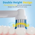 thumbnail image 3 of wqlpp-8 Têtes de Brosse à Dents de Rechange Compatibles avec Brosse à Dents Oral B (Emballage Premium), 3 of 4