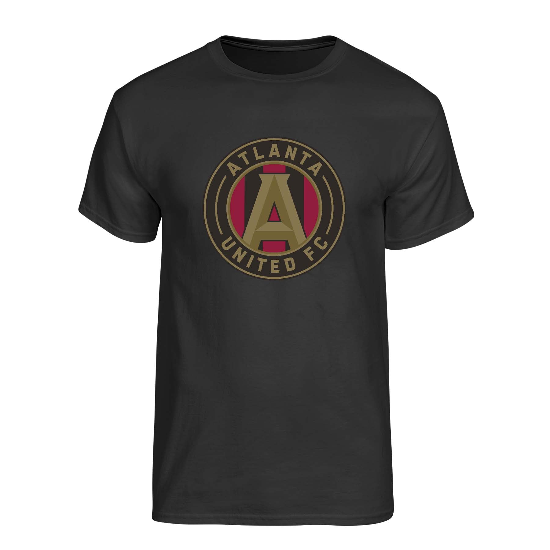 MLS Atlanta United FC Men's Black Primary Logo Short Sleeve T-Shirt