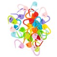 thumbnail image 2 of 120pcs Locking Stitch Markers Knitting Stitch Counter DIY Craft Plastic Crochet Stitch Needle Clip Random Color, 2 of 8