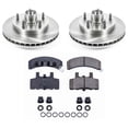 thumbnail image 3 of Power Stop Front Stock Replacement Brake Pad and Rotor Kit KOE4875, 3 of 8