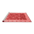 thumbnail image 2 of Ahgly Company Machine Washable Indoor Rectangle Oriental Red Traditional Area Rugs, 3' x 5', 2 of 4