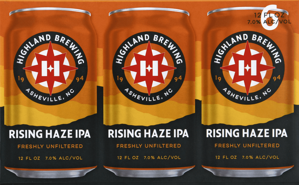 Highland Brewing Rising Haze IPA 6 Pack Walmart Inventory Checker