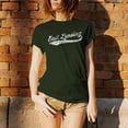 thumbnail image 6 of UGP Campus Apparel East Lansing City Baseball Script Basic Cotton T-Shirt - Small - Forest, 6 of 6
