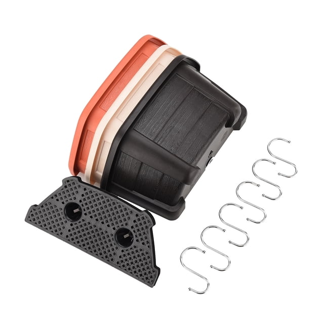 Maceta colgante de pared, maceta de plástico PP Maceta colgante con gancho Maceta de plástico resistente y resistente