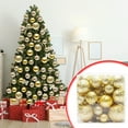 thumbnail image 1 of LSLJS 1 Box Of 50PCS Christmas Ball Set Christmas Tree Window Display Shopping Mall Decoration Pendant Christmas Balls, 1 of 9