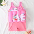 thumbnail image 7 of JUMEYU Toddler Swimsuit with Floatation Toddler Floatation Swimsuit Swim Vest for Baby Boy Girls Float Suit with Buoyancy Floating Swimwear Bathing Suit 2T 3T (Pink,2-3 Years), 7 of 7