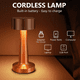 thumbnail image 3 of Lámpara De Mesa Control Táctil 3 Modo Usb Led Decoración dorado, 3 of 5