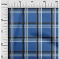 thumbnail image 1 of oneOone Cotton Poplin Fabric Madras Check Print Fabric BTY 56 Inch Wide, 1 of 4