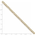 thumbnail image 2 of Beautiful 14k 4.3mm Semi-solid with Rhodium Pav Curb Chain, 2 of 2