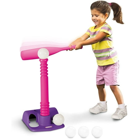 Little Tikes T-Ball Set (Pink) w/5 Balls