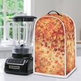 thumbnail image 5 of HELLHERO Maple Leaf Pattern Not Easy to Fade Food Processor Cover for Home Kitchen Indoor Polyester, Protective, Handle, 5 of 6