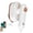 Beige, variant on Portable Handheld Mini Steam Iron, 1000W Fast Heat Travel Garment Steamer with Foldable Handle for Dorm Home Sewing, Beige