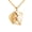 Gold, variant on Love Letter Envelope Locket Necklace, 3-Color Options, Chain Pendant Necklace for Lover Family Friend