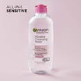 thumbnail image 5 of Garnier SkinActive Micellar Cleansing Water, For All Skin Types, 13.5 Fl Oz (Pack of 3), 5 of 7