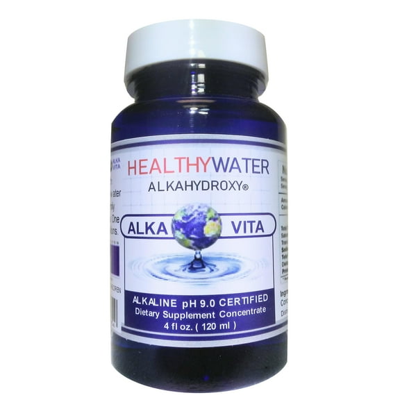 Alkaline Water Concentrate pH 9.0 Certified For 25 Gallons ALKA VITA