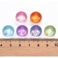 thumbnail image 4 of 50 botones acrílicos transparentes de 1 agujero, redondos, colores variados, 0,53 x 0,51 pulgadas, 4 of 4