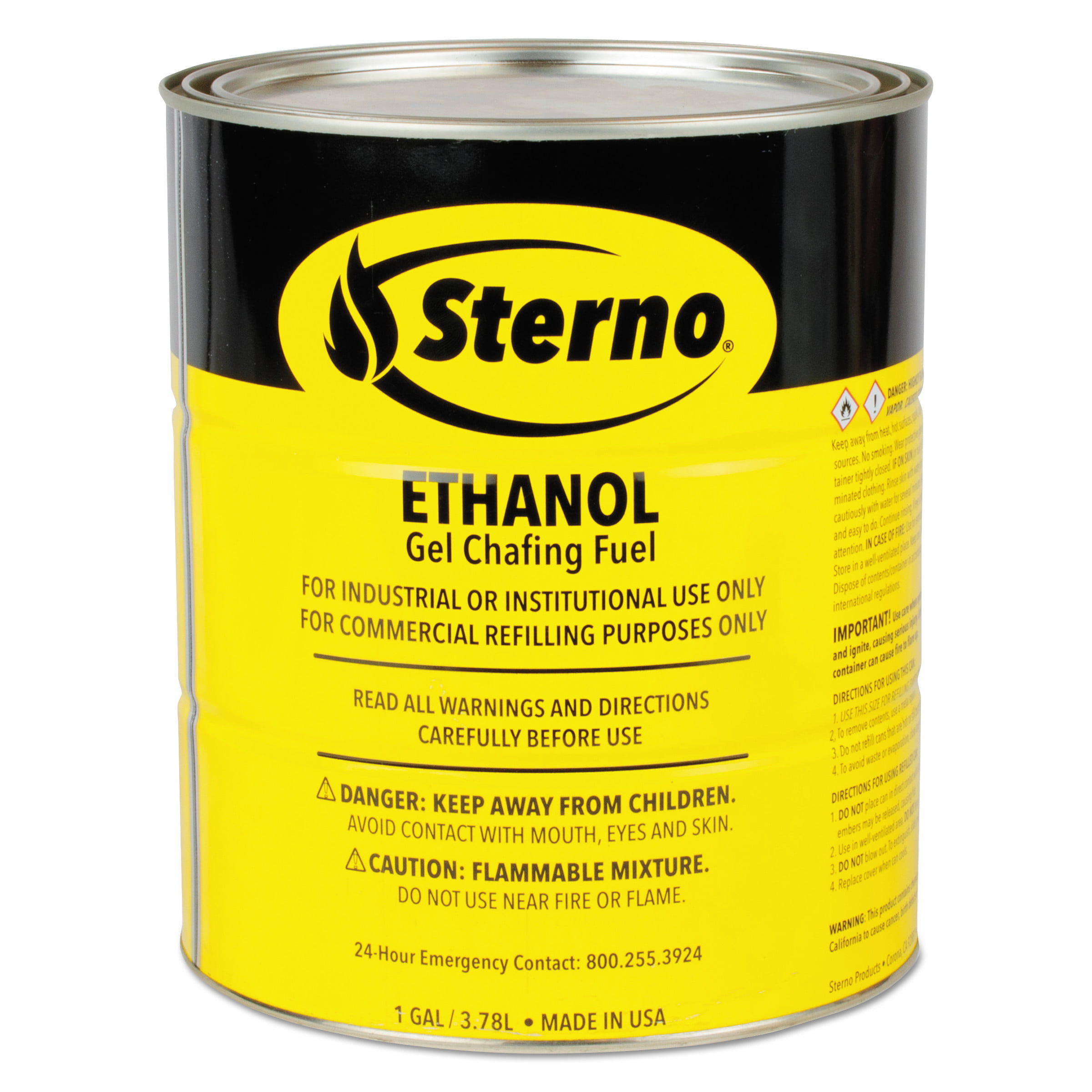 Ethanol Gel Chafing Fuel Can, 170 g, 72/Carton - IDM Products