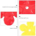 thumbnail image 2 of Raindrops 60 pcs  Hummingbird Feeders Flowers Shaped Bird Feeders Plastic Bird Feeders, 2 of 8