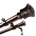 thumbnail image 5 of Domovina Merlin 1" Double Curtain Rod-Color:Bronze,Size:28-48", 5 of 5
