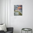 thumbnail image 3 of Soothing Beach Path Wall Décor for Any Room A Small Beach Scene on a 12X16 Inch Canvas Ideal for Bedroom, Bathroom, Office & Kitchen Coastal Decor., 3 of 7