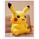 thumbnail image 5 of Muñeco de peluche genuino Aojiel Pikachu, muñeco Pokémon, juguete para regalo del Día de San Valentín, venta al por mayor, 50cm, sonrisa clásica, 5 of 5