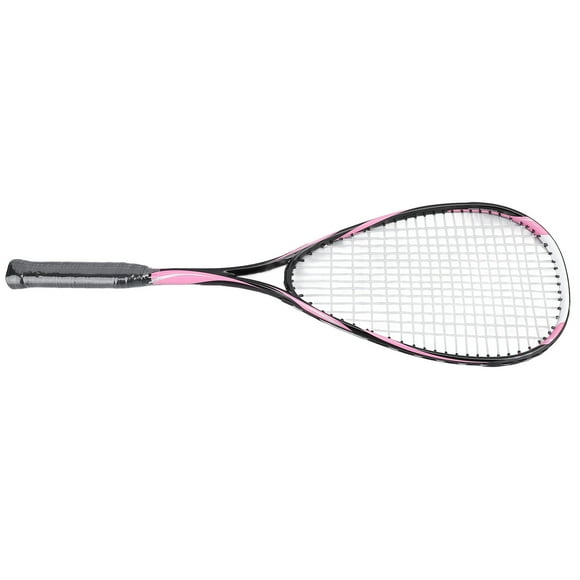 Carbon Squash Racket, Lightweight Tear Drop Squash Racquet with Bag, Sports Beginner Squash Racquet for Gym Training Park School Student
