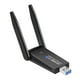 thumbnail image 1 of Sidaley Transmisor receptor WiFi para computadora, adaptador portátil para Hotel en casa con antena, velocidad rápida, tarjeta de red externa Cables de computadora, 1 of 6