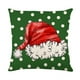 thumbnail image 2 of Funda de almohada de Navidad Protector decorativo cuadrado fundas de almohada funda de almohada sofá funda de almohada para estudio hogar vacaciones estilo A BLESIY Fundas de almohada de Navidad, 2 of 7