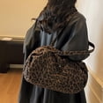 thumbnail image 7 of Hsqqdc Leopard Print Large Capacity Canvas Shoulder Tote Bag, Casual Hobo Handbag for Daily Commute Work, 7 of 7