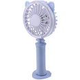 thumbnail image 4 of Ventilador eléctrico portátil de mano con luz nocturna colorida Mini ventilador portátil con carga USB (azul), 4 of 5