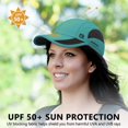 thumbnail image 2 of HSHDLDF Quick Dry Sports Cap Lightweight Breathable Soft Hat, 2 of 6