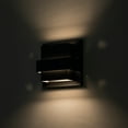 thumbnail image 3 of C Cattleya 3000K Integrated LED Wall Light Matte Black Aluminum Indoor/Outdoor Wall Lantern, 3 of 9