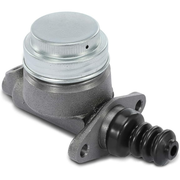 A-Premium Brake Master Cylinder with Reservoir and Cap Compatible with Ford Vehicles - F-250 1961 1962 1963 1964 1965 1966- Replaces 13065008, 1696855, 5472991