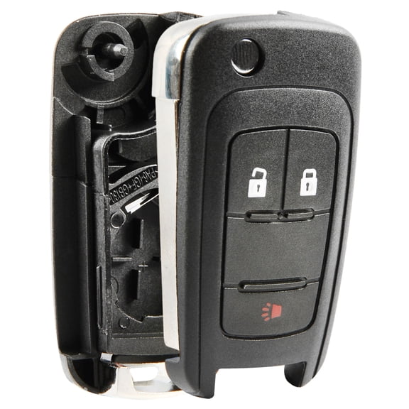 Remote Key Fob Shell Case Replacement for 2010-2016 Chevrolet Equinox Sonic GMC Terrain (OHT01060512)