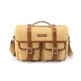 thumbnail image 1 of CWATCUN Cwatcun D146 Vintage Style DSLR Crossbody Bag - Large Capacity Canvas Camera Storage with Adjustable Compartments and Multi-Functional Pockets for Travel and Photography, 1 of 7