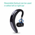 thumbnail image 3 of Headphone Ear-hook Wireless Earphone for Google Pixel 4, 4 XL - Handsfree Mic Single Headset Over-ear Earbud W9M, 3 of 5