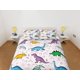 thumbnail image 2 of Lavanda púrpura dinosaurio ropa de cama, ropa de cama infantil completo, lindo juego de funda nórdica,, 2 of 4