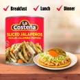 thumbnail image 5 of (12 pack) La Costeña Pickled Sliced Jalapenos, 28 oz, 5 of 7