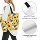 thumbnail image 3 of Fotbe Blue Striped Sunflower Bolsa Tote Estética de Lona con Estampado para Mujer - Bolsa Reutilizable de Hombro Casual para Vacaciones, Compras, Trabajo y Gimnasio, 3 of 8