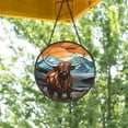 thumbnail image 4 of RKSTN a Pendant Hanging Wreath Colorful Circular Wall Decoration Window Decoration Festival Decorations 15cm, 4 of 5