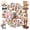 3A-50pcs, variant on 35pcs-50pcs Cartoon Stickers Animal Stickers Lovely Animals Stationery Stickers Funny Kids Stickers for Laptops Suitcases Notebooks