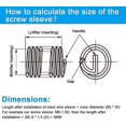 thumbnail image 3 of 30-teiliges Gewinde-reparatur-set M6 Edelstahl-spiralbohrer, Inbusschlssel, Einsatz, Gewindebohrer, Profi Fr Die Tgliche Wartung Von Kfz-bohrmaschinen, 3 of 5