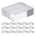 thumbnail image 1 of 24 tarjeteros de presentación - Mini soporte de acrílico transparente para tarjetas de presentación, ideal para mesa, oficina, restaurante, hogar y comedor., 1 of 7
