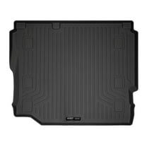 Husky Liners Weatherbeater Cargo Liner Fits 2018-2025 Jeep Wrangler JL 4-Door Cloth Seats No Subs Behind 2nd Row Black