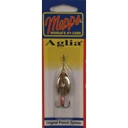 Mepps Lures - Aglia Plain Inline Spinner 1/6 oz Gold