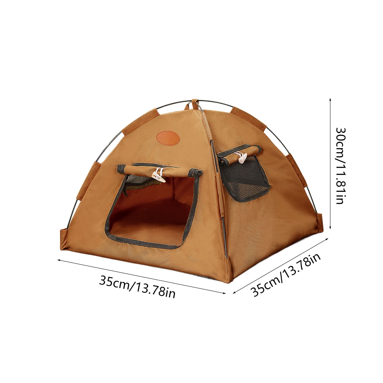 All Season Pet Tent Shelter With Washable Design, Semi Enclosed Bed for Cats Dogs Indoor Outdoor Travel Camping Portable Pet House
