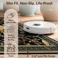 thumbnail image 6 of Design&I 8'x10' Washable Area Rug Extra Large Skid-Resistant Low Profile Bamboo Snake Sofa Gothic Boho Vintage Trellis Bird Scroll Border for Living Room, Family, 6 of 7