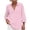 Pink, variant on Long Sleeve Shirts for Women, Women Leopard Print Ruffle V Neck Top Long Long Sleeves Work Business Blouses Shirt