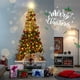 thumbnail image 3 of Árbol de Navidad Pino Artificial 1.80M Frondoso Con 250 Luces LED Verde Soporte de Metal Skygreen verde, 3 of 4